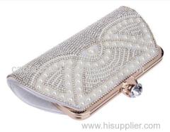 Attractive Ladies Handbags Full Beaded Evening Bags Beautiful Clutch Bags Bridal Wedding Handbags