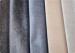 Customizable Grey / Beige Combed Yarn Flocked Fabric Cloth For Garment