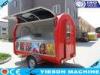 Snack Custom Food Concession Trailers Hamburger Mobile Trucks