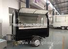 Fiberglass Mobile Restaurant Trailer Outside snack Kiosk with CE