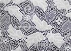 100% Polyester Wedding Dress Lace Fabric Embroidered Fabric By The Yard