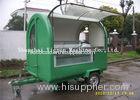 Steel Mould Construction Portable Food Carts With Towable Trailer