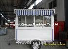 Strong Steel Food Concession Trailers Mobile Food Catering for Huamburgers