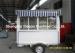 Strong Steel Food Concession Trailers Mobile Food Catering for Huamburgers