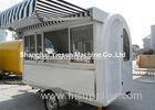 Food Concession Trailers / Mobile Food Truck Mobile Catering Cart for Chips