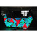Special shape LED DJ booth pyramid LED screen