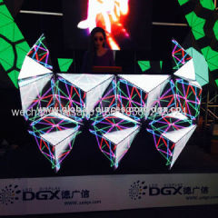 Pyramid-shape LED DJ Booth for Night Club with Patent Certificate