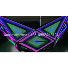 Creative LED DJ booth indoor P6 LED display China supplier