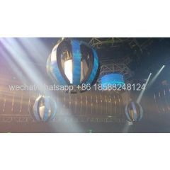 Customized shape indoor P5 LED ball screen with high definition and high brightness