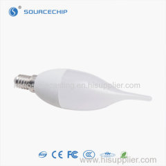 Supply SMD5730 white 5W E14 LED candle light