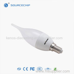 Supply SMD5730 white 5W E14 LED candle light