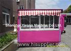 Sandwich Panel Mobile Food Carts Outdoor Food Kiosk Crepe Cart