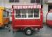 Stainless Steel Food Vending Trailers Hot Dog Carts Food Truck