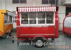 Stainless Steel Food Vending Trailers Hot Dog Carts Food Truck
