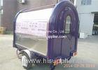 Mobile Food Cart BBQ Concession Trailers Crepe Kiosk ISO9001