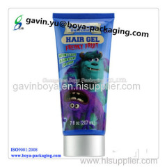 flat plastic aluminum foil cosmetic tube