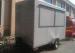 Snack Food Kiosk Mobile Fast Food Trailer With Wheels On Outside