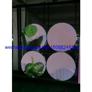 P5 LED screen display / 1m diameter / round shape / indoor P5