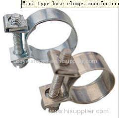 Mini Type Hose Clamps