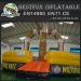 Inflatable sport werecking ball arena