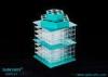 Custom Acrylic Cosmetic Display 2 Tierd Lipstick Holder For Home Decorative