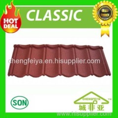 building material Hailstone resistent Stone coated roof tile