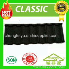 building material Hailstone resistent Stone coated roof tile