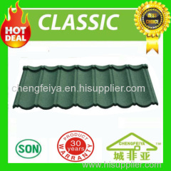 building material Hailstone resistent Stone coated roof tile