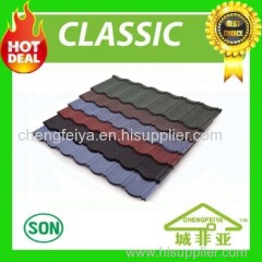 building material Hailstone resistent Stone coated roof tile