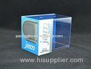 PP Lamination Transparent Acrylic Accessory Packaging Box For Bluetooth Speaker