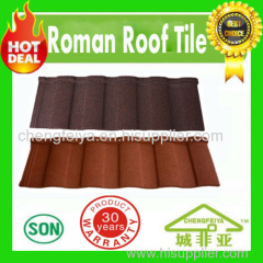 roofing sheets made in china sand coated metal roofing tiles