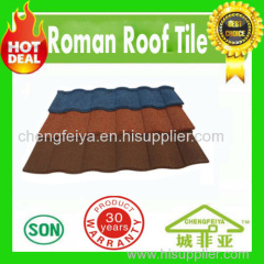 roofing sheets made in china sand coated metal roofing tiles