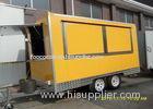 Customized Kebab Van Mobile Food Catering With Commercial Kebab Machine