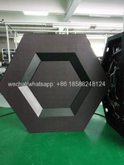 Hexagon LED display with CE/FCC/CCC/RoHS approvalHexagon LED display with CE/FCC/CCC/RoHS approval Hexagon LED display w