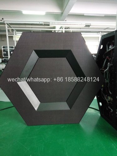 Hexagon LED display with CE/FCC/CCC/RoHS approvalHexagon LED display with CE/FCC/CCC/RoHS approval Hexagon LED display w