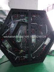 Hexagon LED display with CE/FCC/CCC/RoHS approvalHexagon LED display with CE/FCC/CCC/RoHS approval Hexagon LED display w