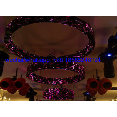 Different sizes P5 SMD screen circular ring / hang-up installation