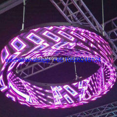 Different sizes P5 SMD screen circular ring / hang-up installation