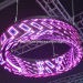 Different sizes P5 SMD screen circular ring / hang-up installation