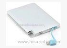 Buit In USB Cable Portable Power Banks 4000mAh Credit Card Size