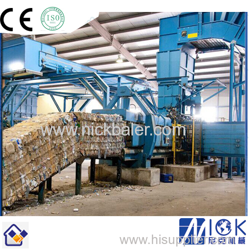 Scrap Cardboard Heavy Duty Baler with Baling Machine