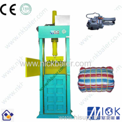 Second hand clothes bale packing machine