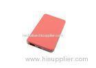 Red Color Li-Polymer Battery Power Bank 6000mah With Led Charging Indicator