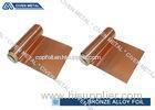 ISO Standard Phosphor Bronze Foil / Alloy Foils with protective Surface coatings