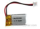 351220 52mah Rechargeable Battery Pack 3.7V For Black Box of Car
