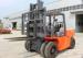 7 Ton Hydraulic Diesel Double Pallet Industrial Forklift Truck With 3360MM Min Turning Radius