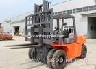 7 Ton Hydraulic Diesel Double Pallet Industrial Forklift Truck With 3360MM Min Turning Radius