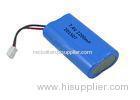 Rechargeable 7.4V Li-ion Battery Pack 2200mah ICR 18650 For LED Light