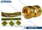Double Shiny Soft Annealed Brass Foil Sheet Roll Strip For Transformer