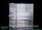 Durable Big 5 Drawer Acrylic Lucite Makeup Organizer Cosmetic Storage Organizer